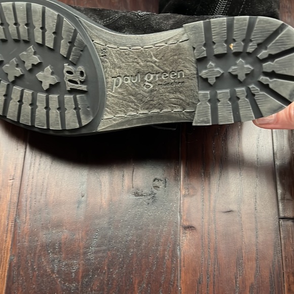 Black Paul Green boots size 7 (4.5 UK) - Picture 2 of 4